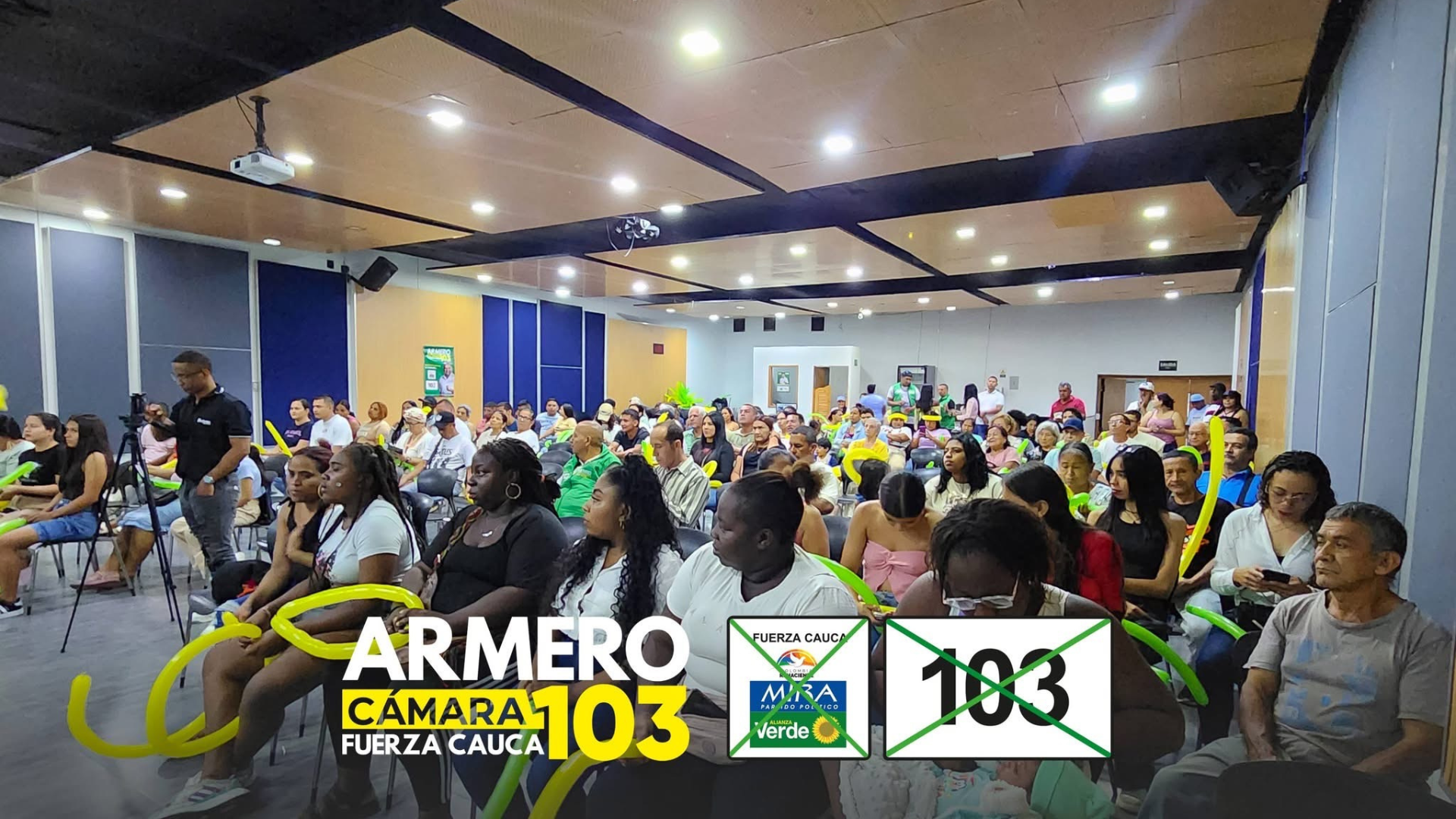 En Santander de Quilichao, el respaldo de la gente es total.